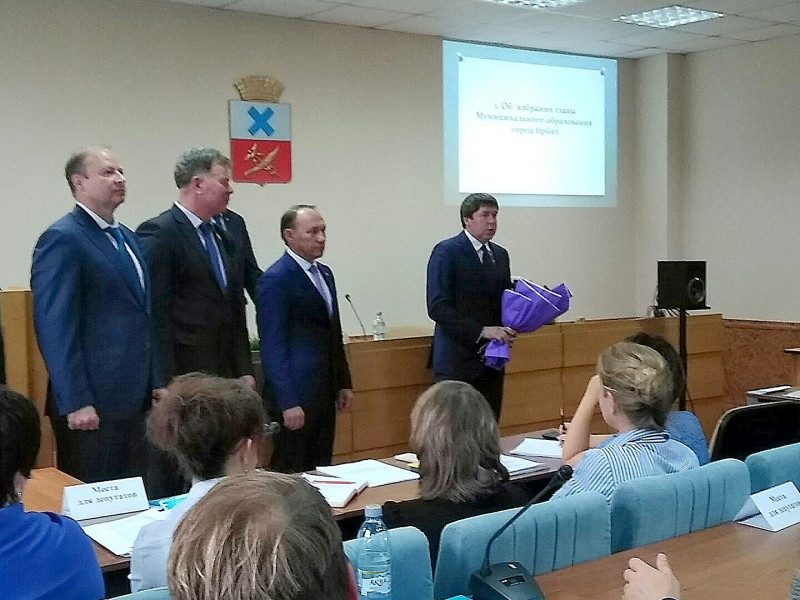 В Ирбите выбрали нового главу города. Им стал Николай Юдин