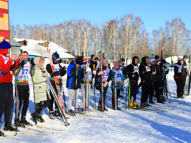 Лыжная эстафета среди девушек и юношей, посвященная Дню защитника Отечества в рамках Спартакиады учебных заведений