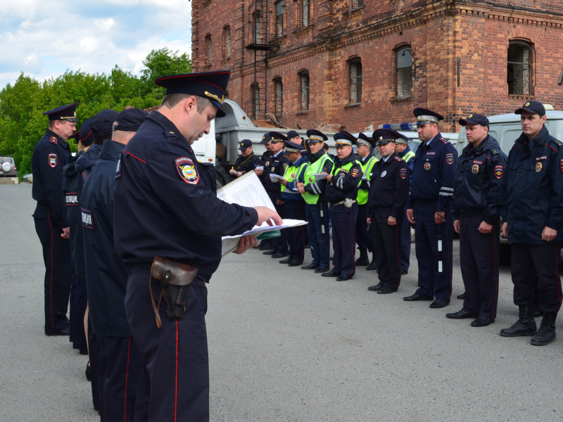 В Ирбите полицейские провели единый инструктаж!
