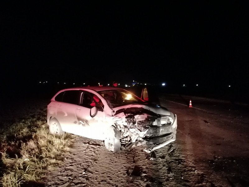 Госавтоинспекция Ирбита устанавливает обстоятельства ДТП, в результате которого травмы получили 3 человека, в том числе 6-летний ребенок