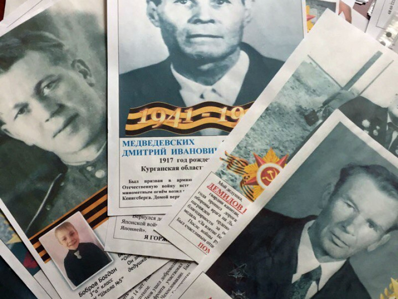 Фотопортреты для акции "Бессмертный полк" город Ирбит