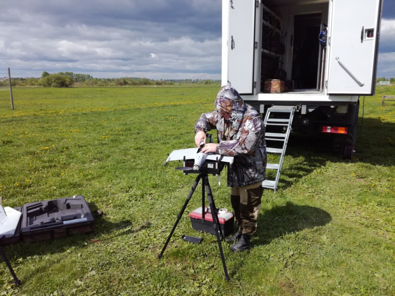 Беспилотники на страже огня