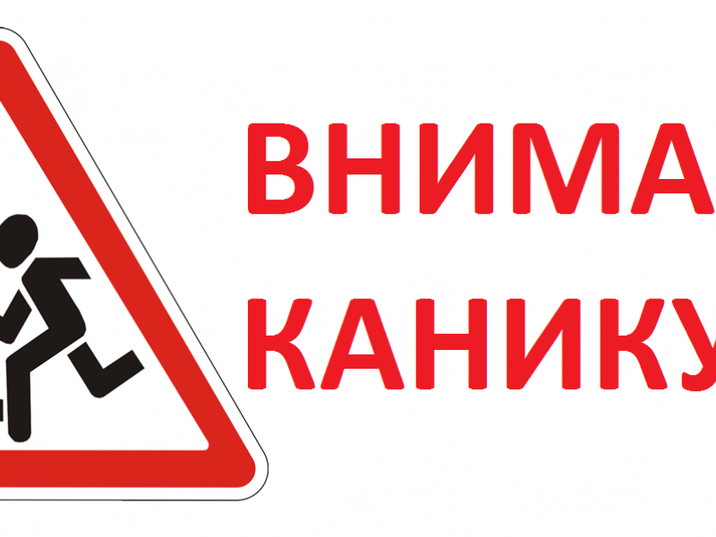 Профилактическое мероприятие «Внимание, каникулы!»