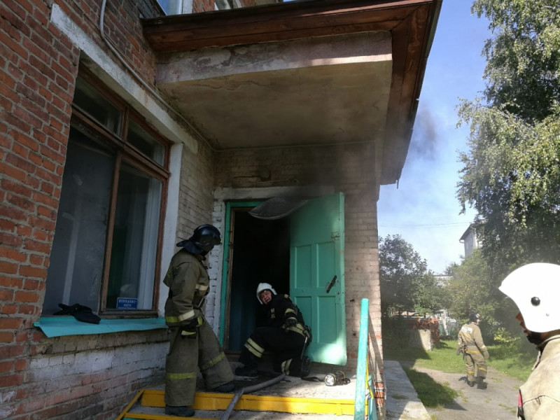 Пожар в детском саду