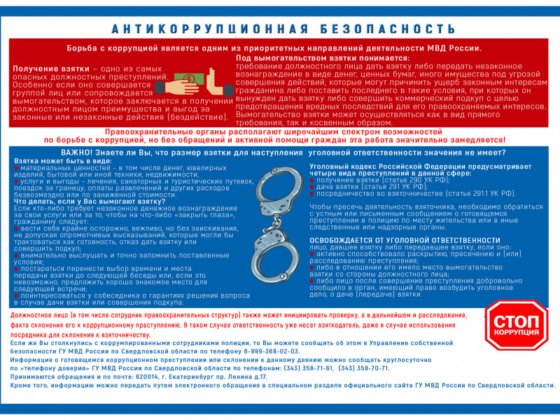 Антикоррупционная безопасность